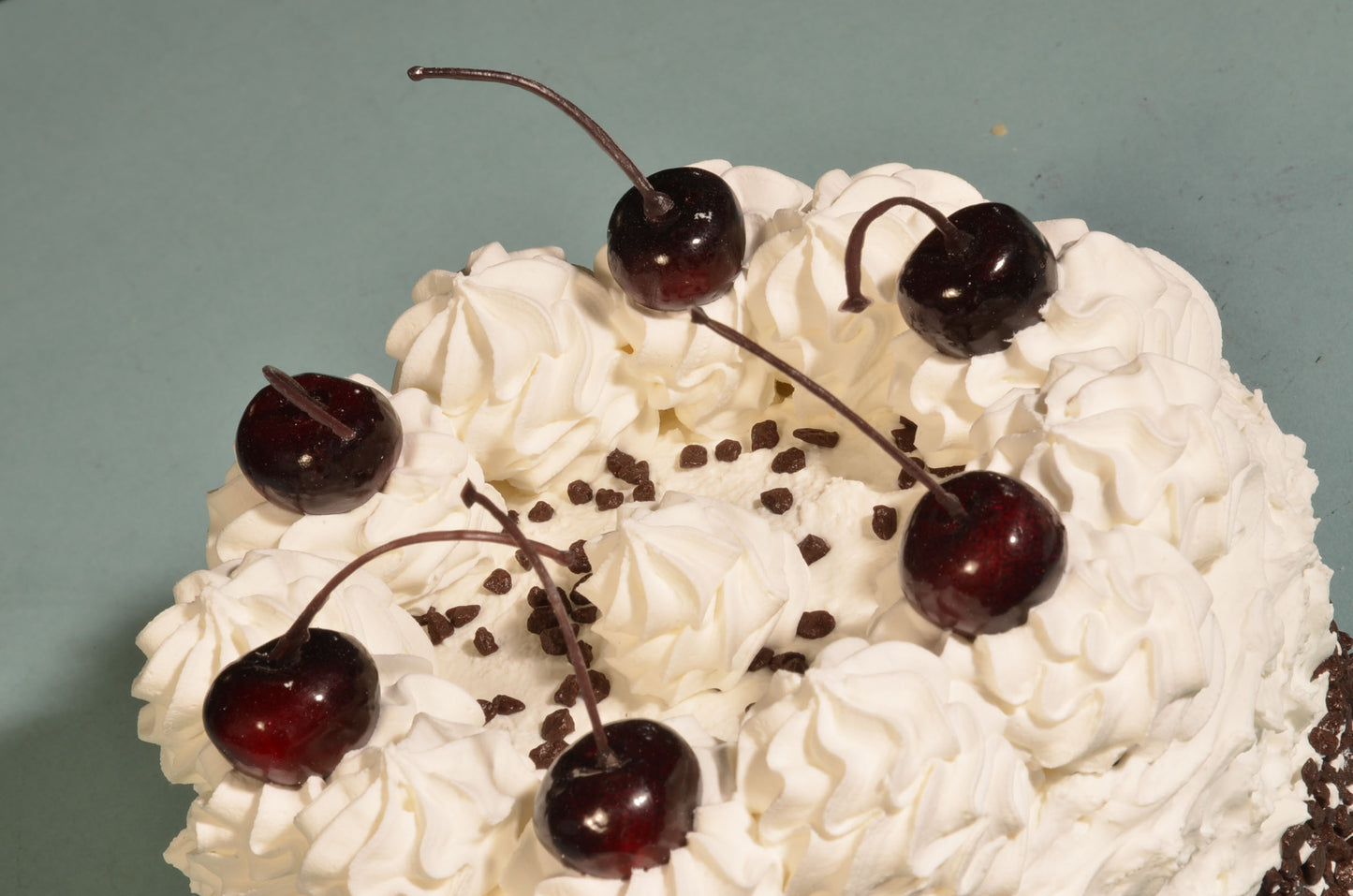 Black Forest Cherry Whipped Cream Cake (Fake) Ø 14 cm Dummy