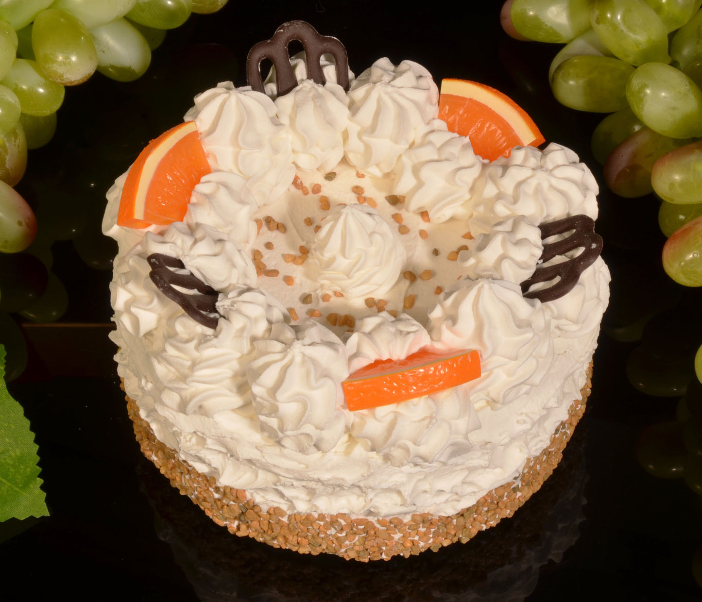Orange Cream Cake (Fake) Ø 14 cm Dummy